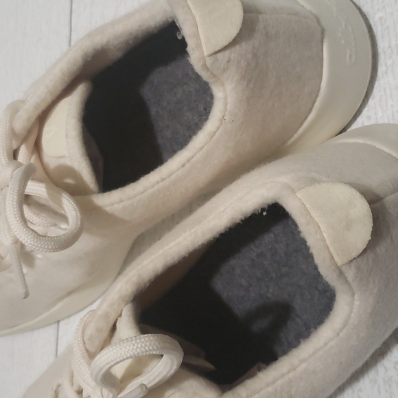 Allbirds wool runners cream mens shoes 11 - Picture 6 of 8